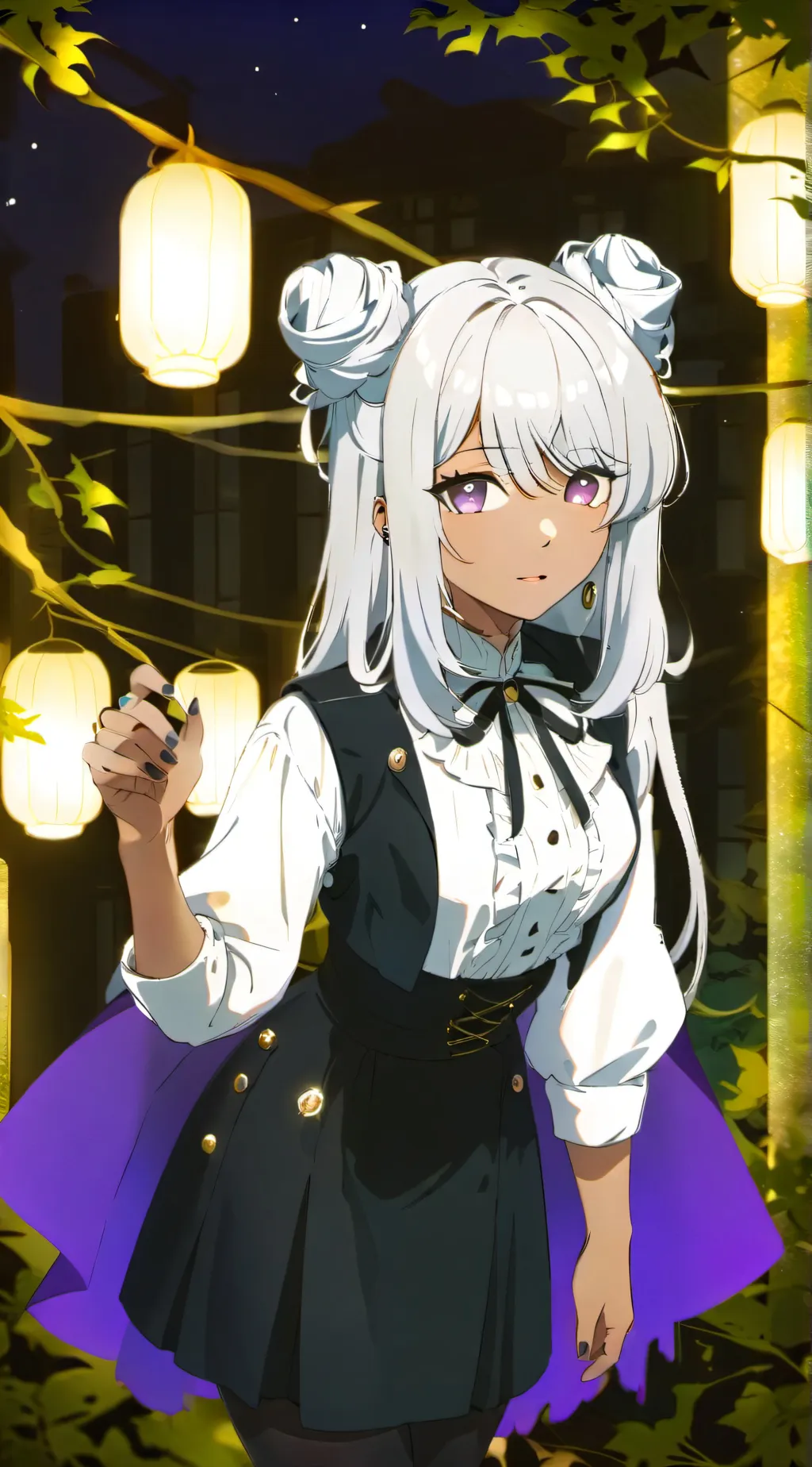 ai character: Luna Mwezi background