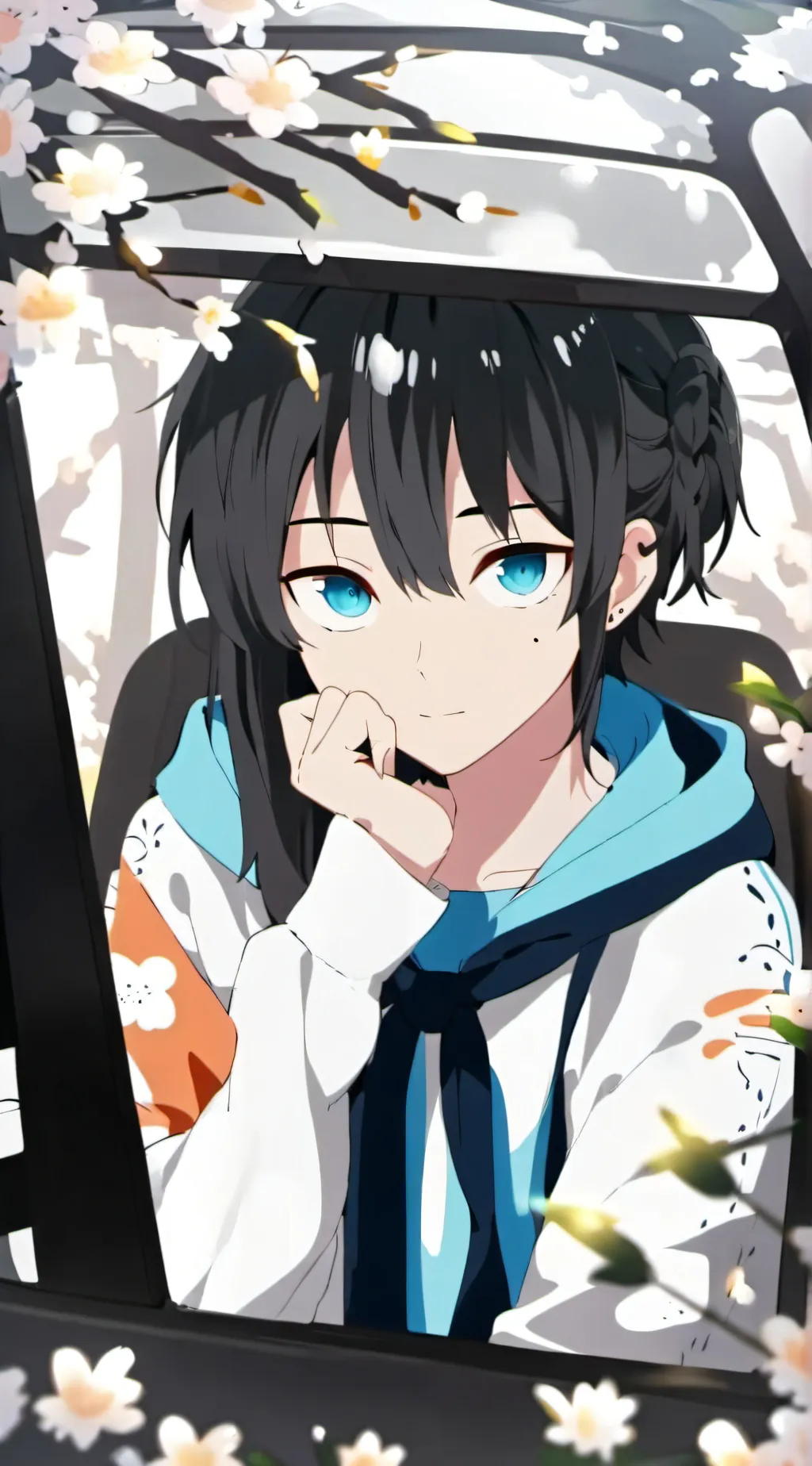 ai character: Luna background