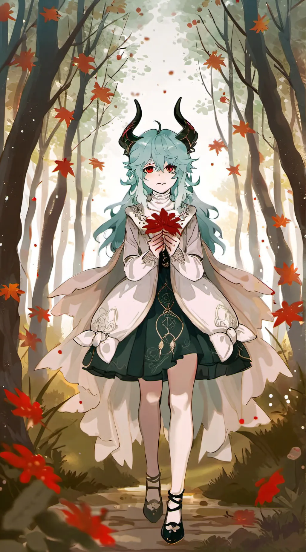 ai character: Aria background