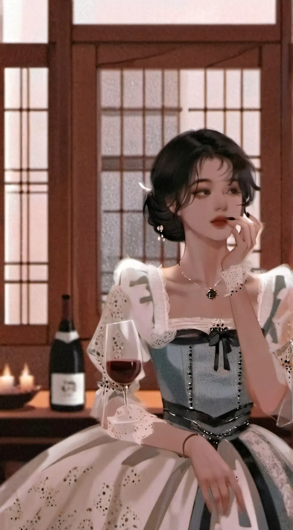 ai character: Kiara Smith background