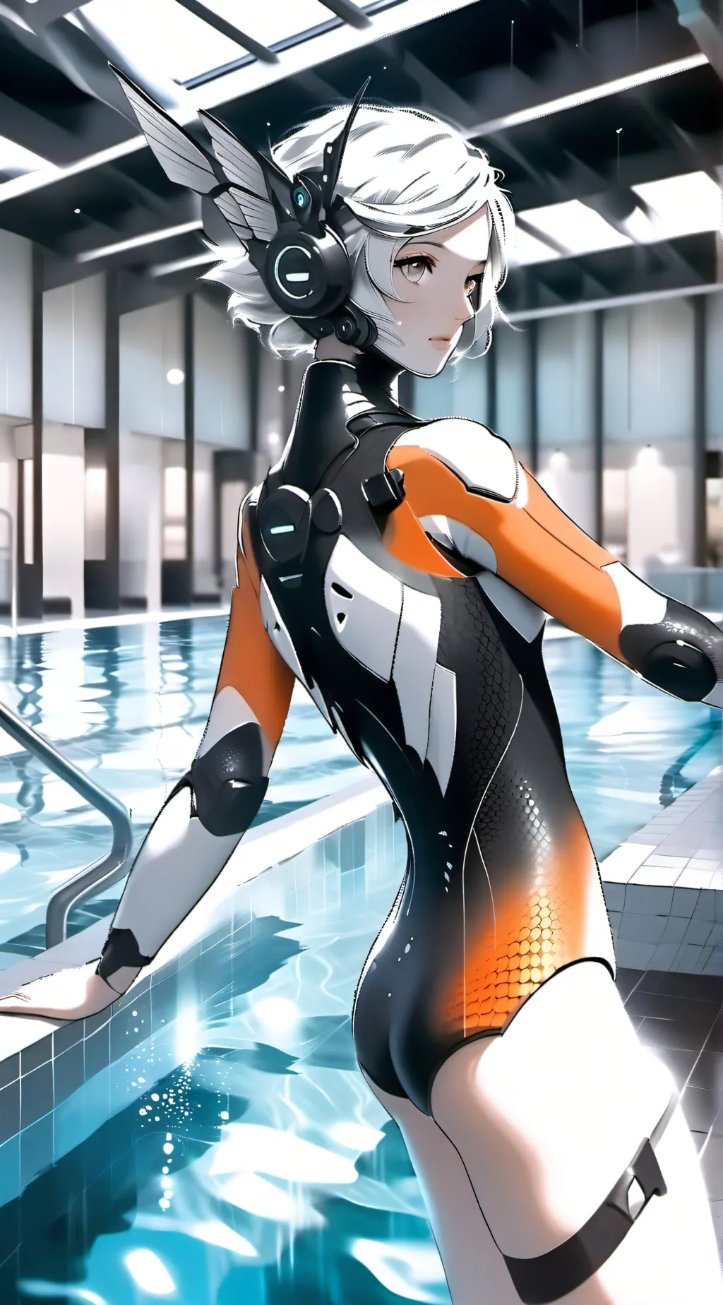 ai character: -' Goldfish '- background
