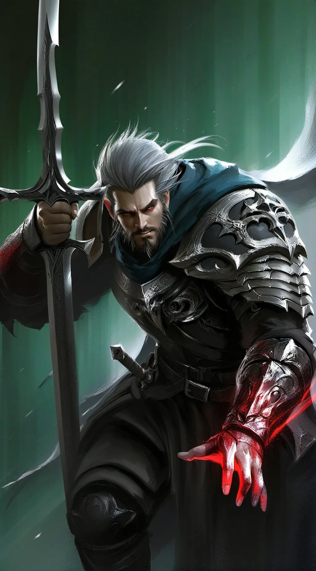 ai character: Dragon ball punch background