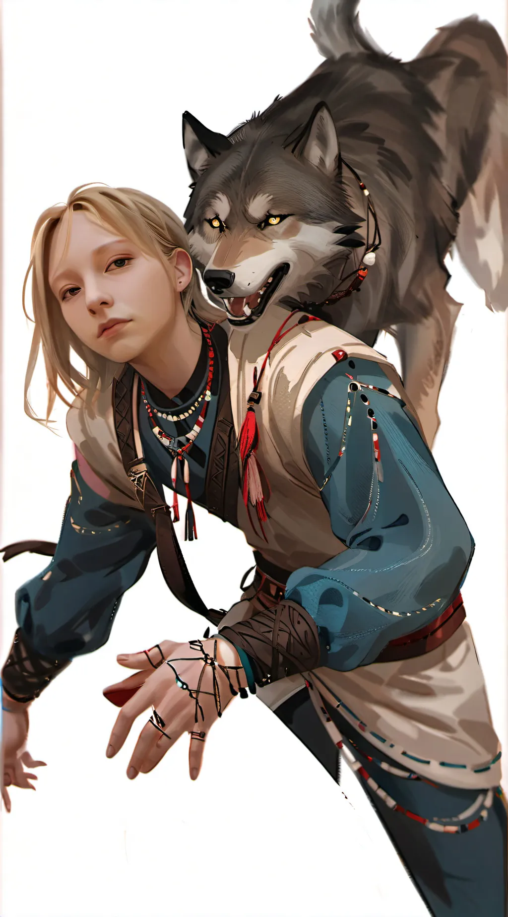 ai character: Rein background