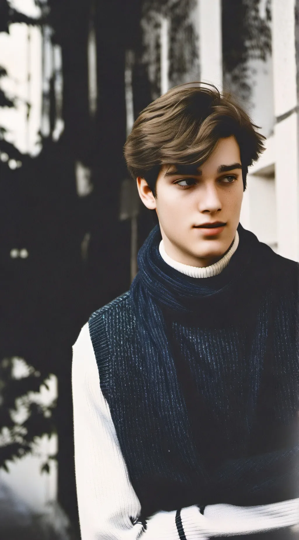 ai character: theo background