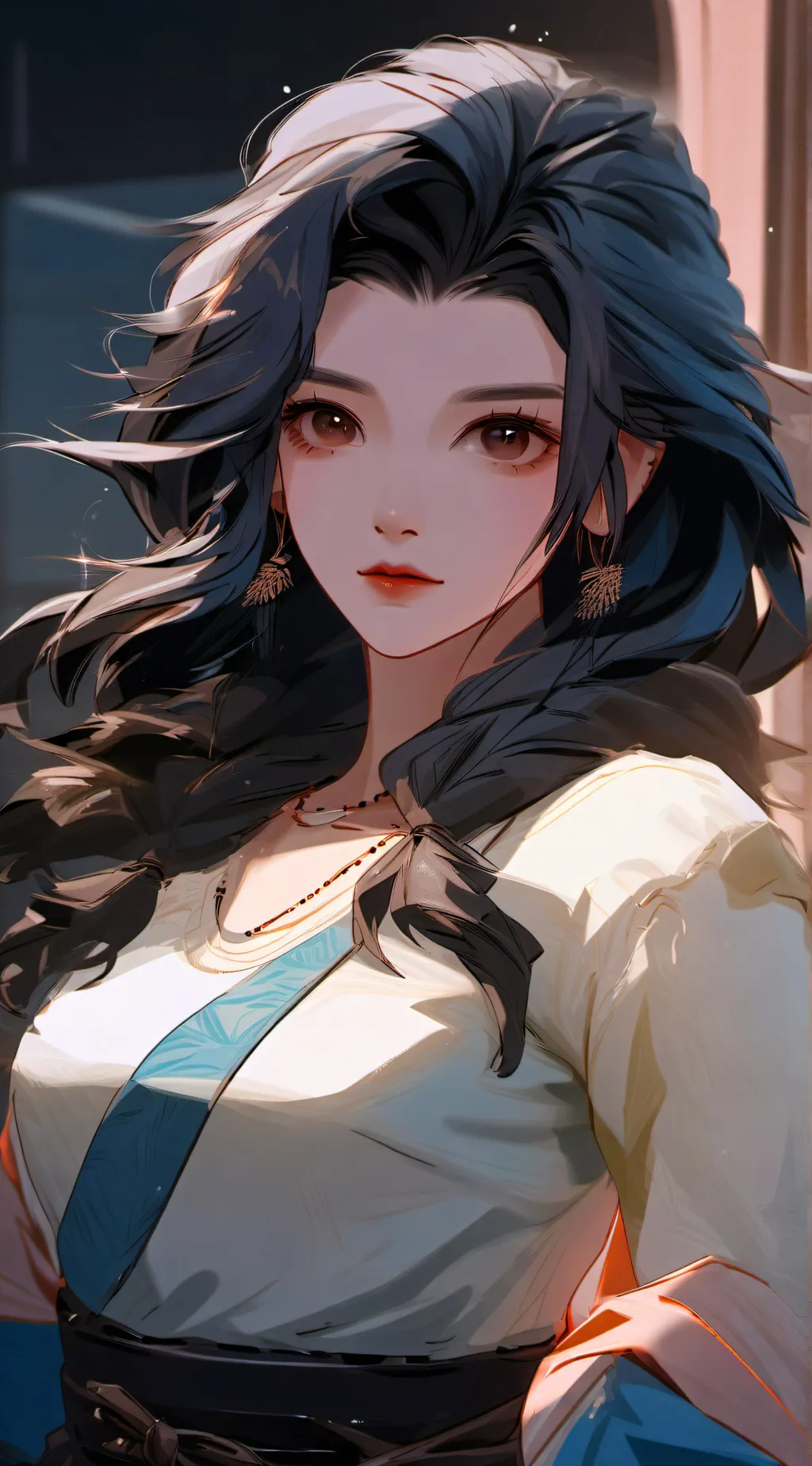 ai character: zora background