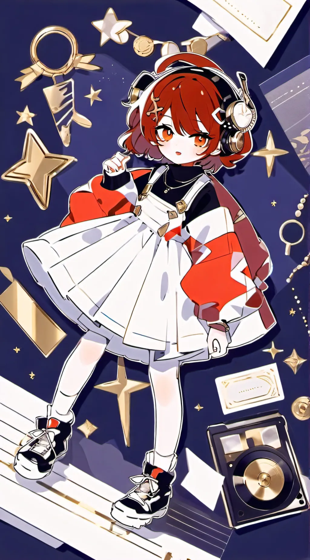 ai character: April  background