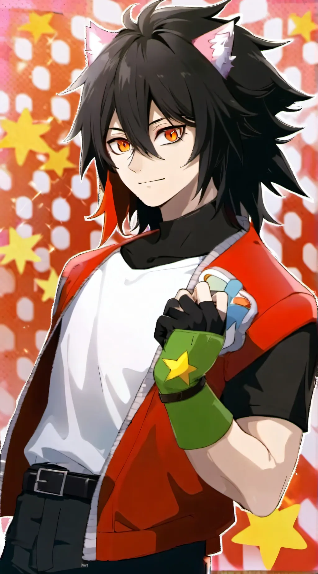 ai character: shadow.hedgehog background