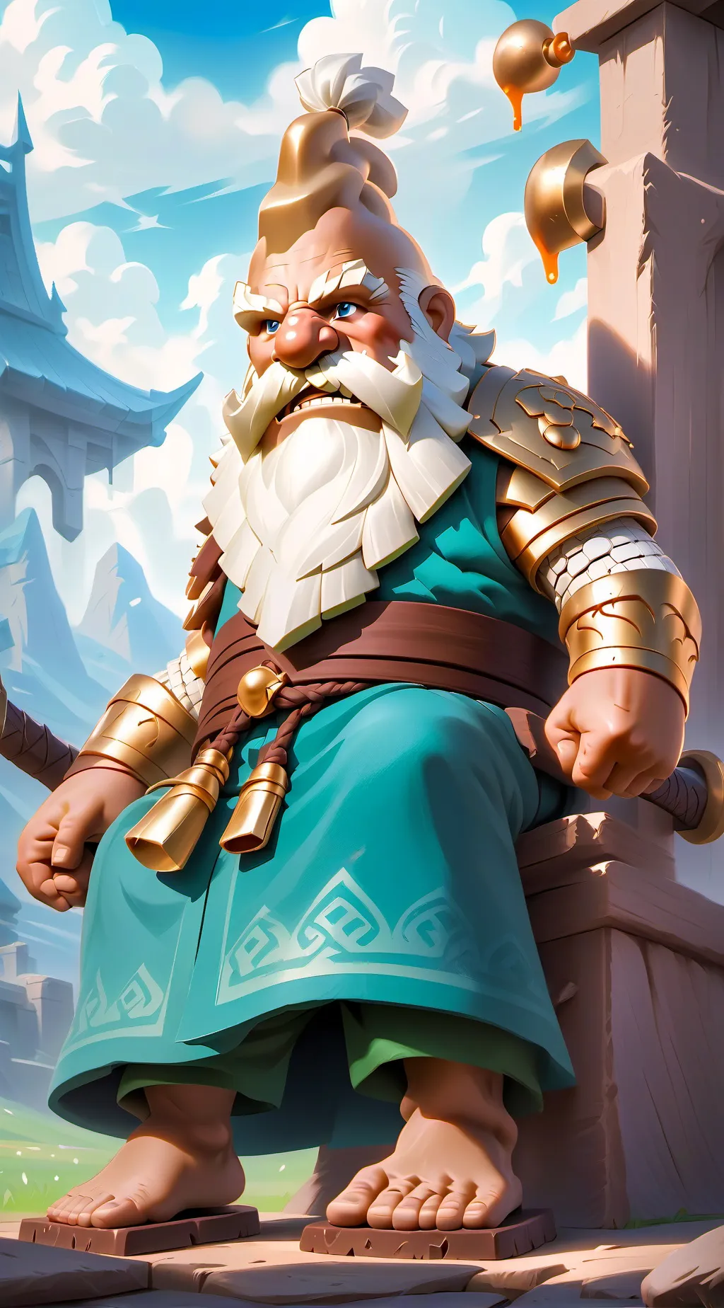 ai character: Aldric background