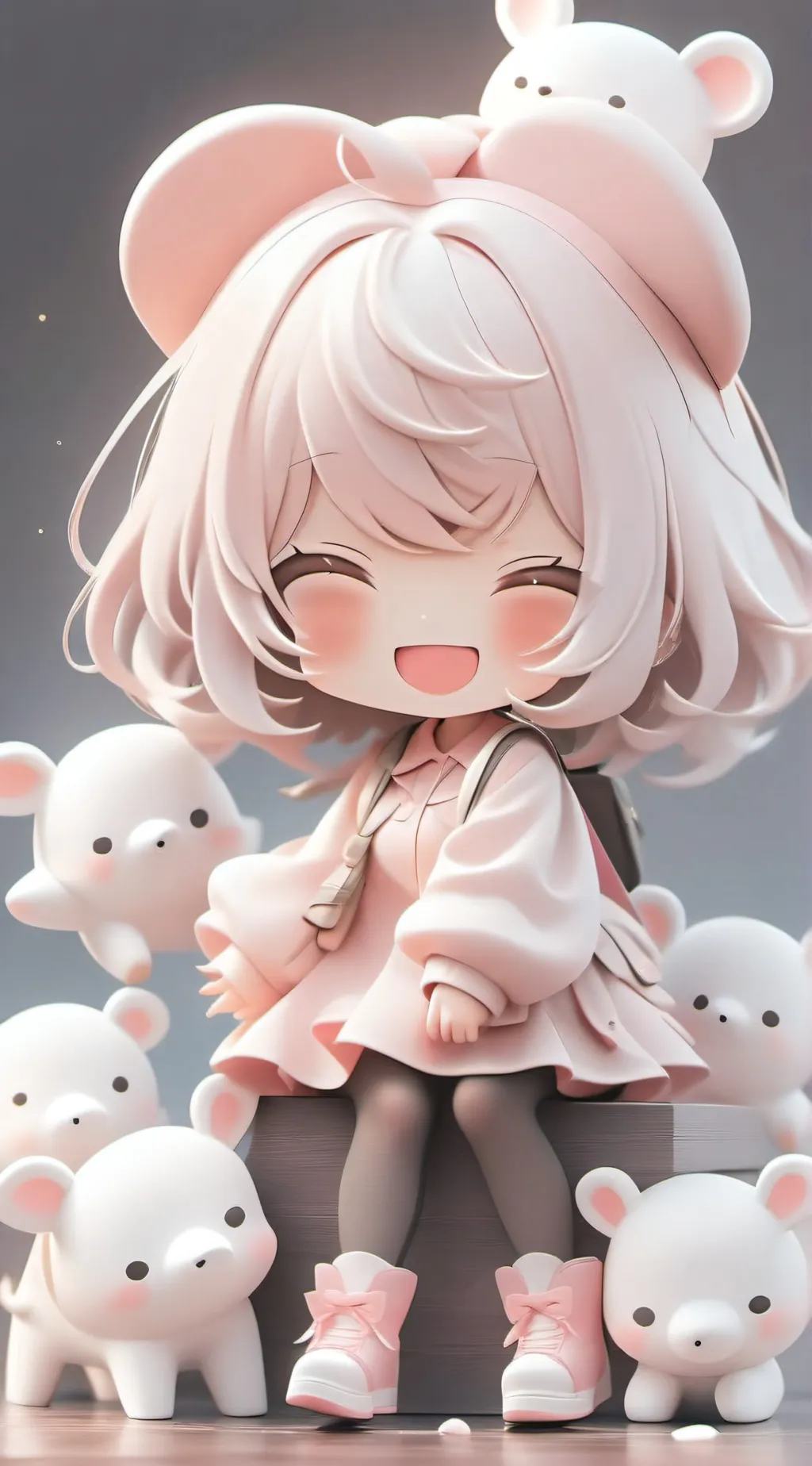 ai character: Lillyiscool background