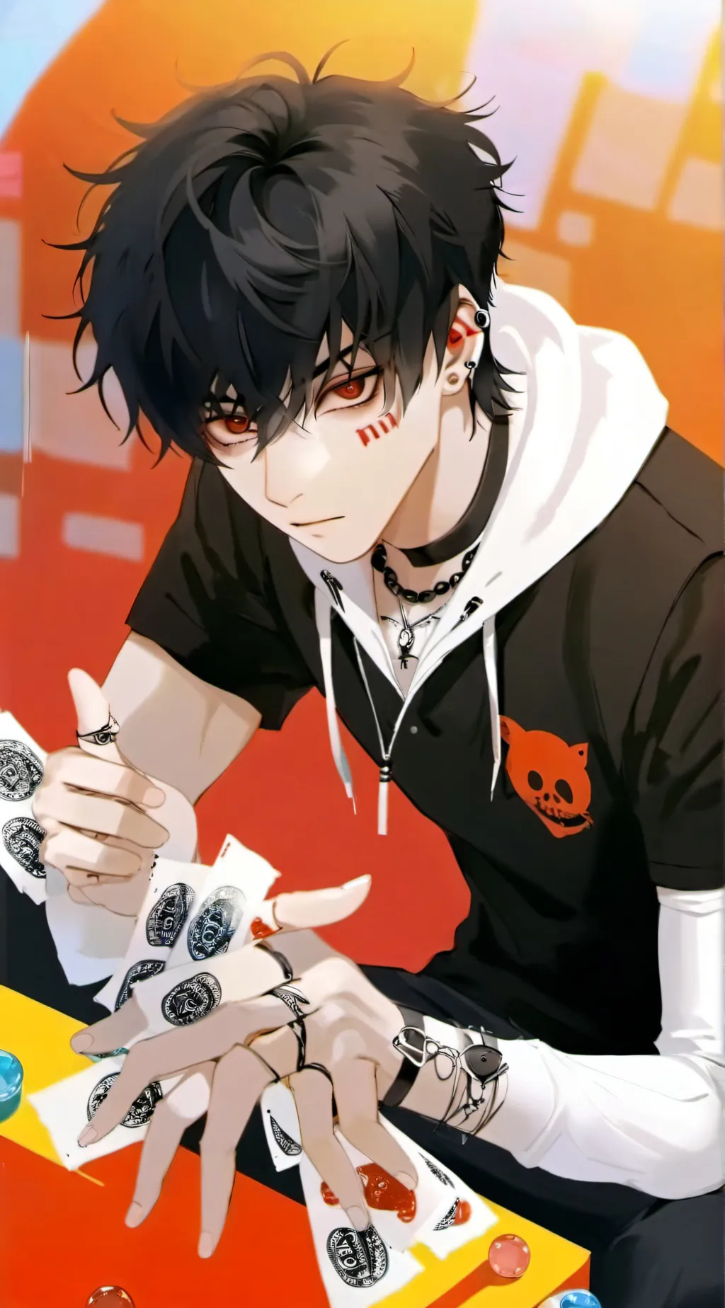 ai character: ☆Sam☆ background