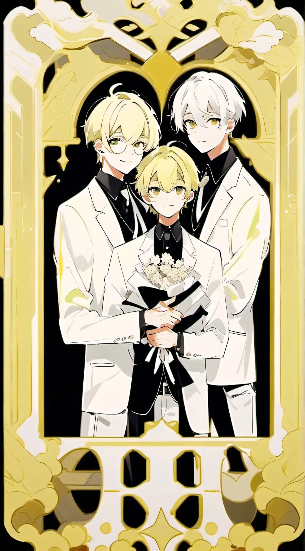 ai character: friends  background