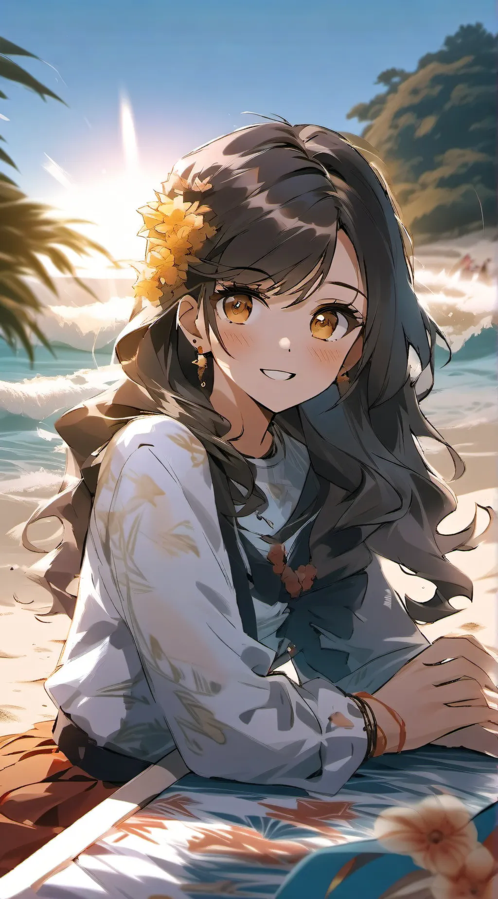 ai character: Emilia  background