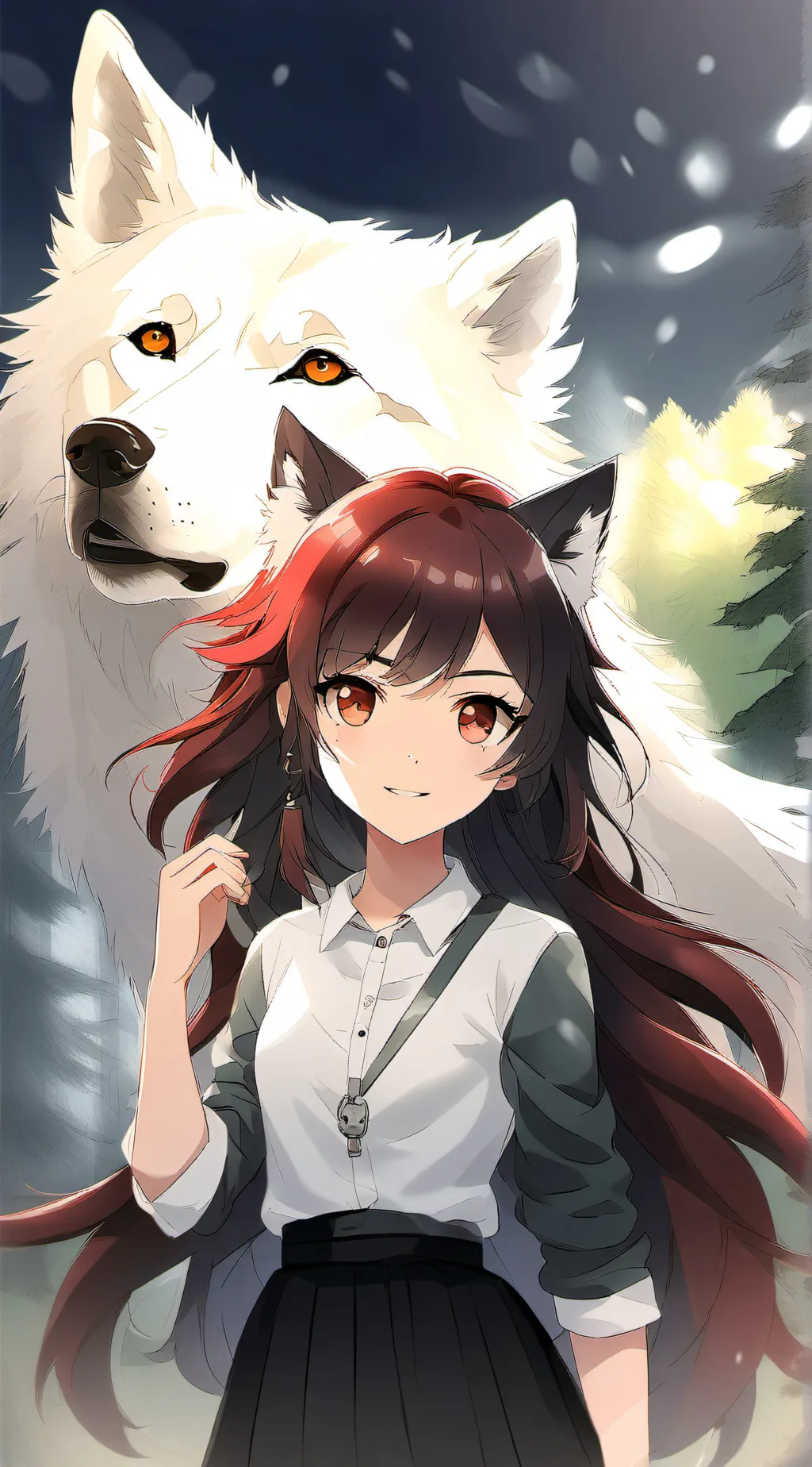 ai character: mia  background