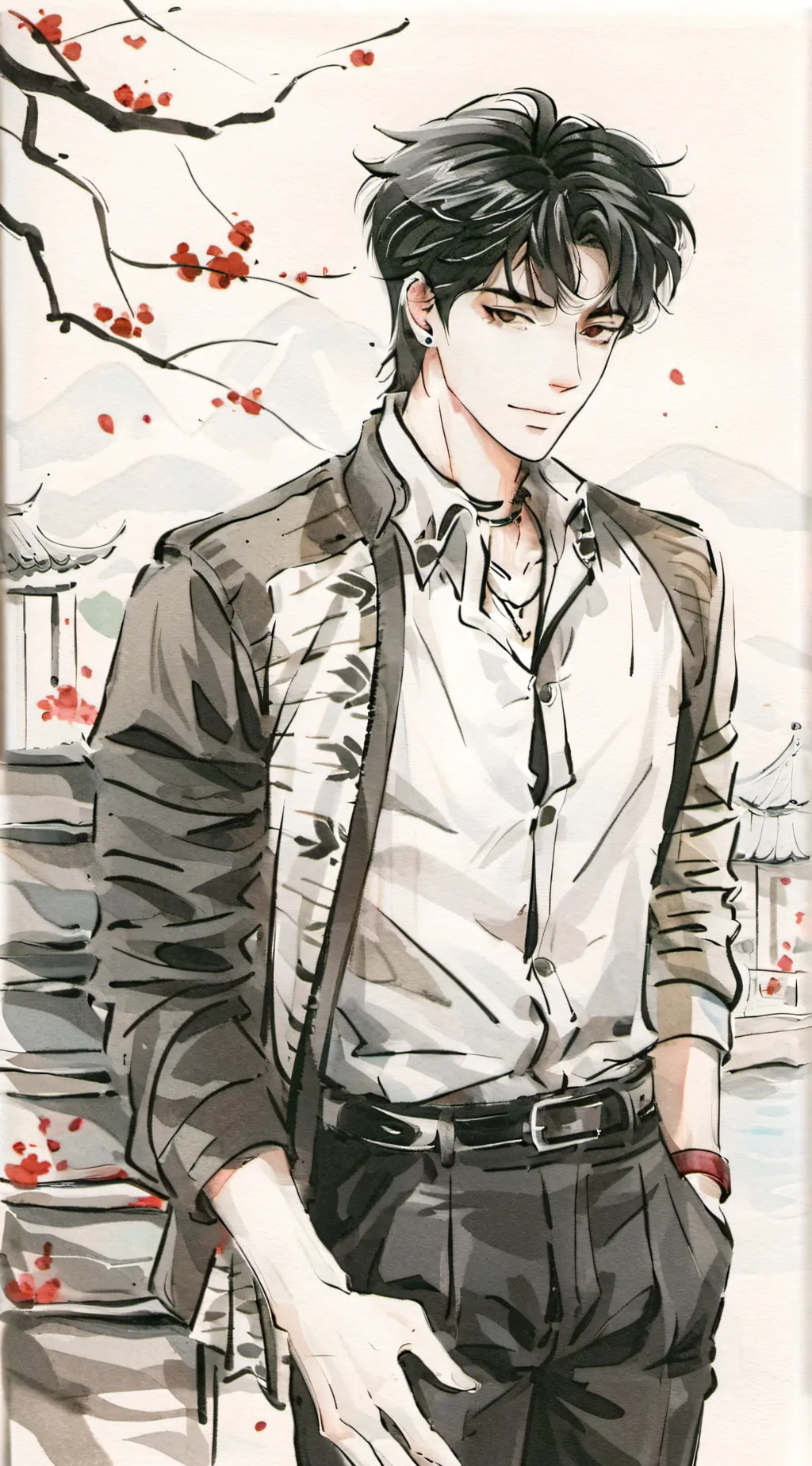 ai character: Axel background