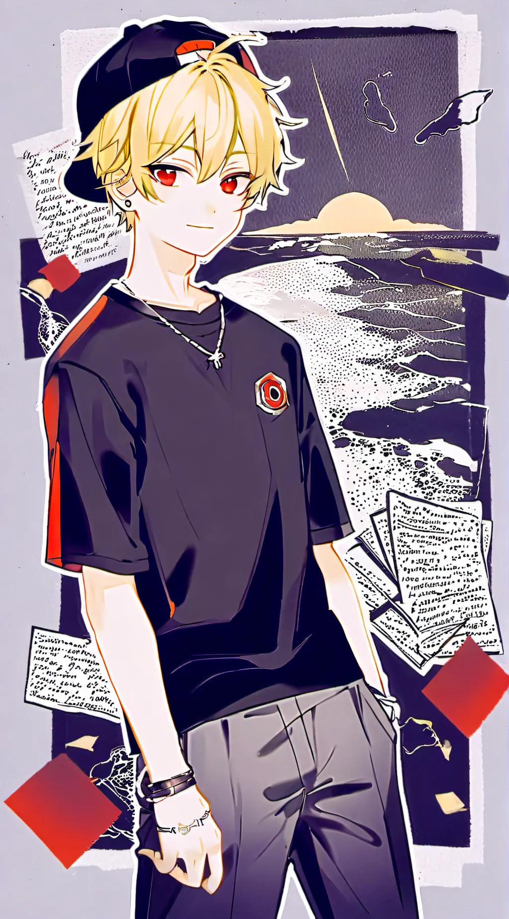 ai character: bakugo background