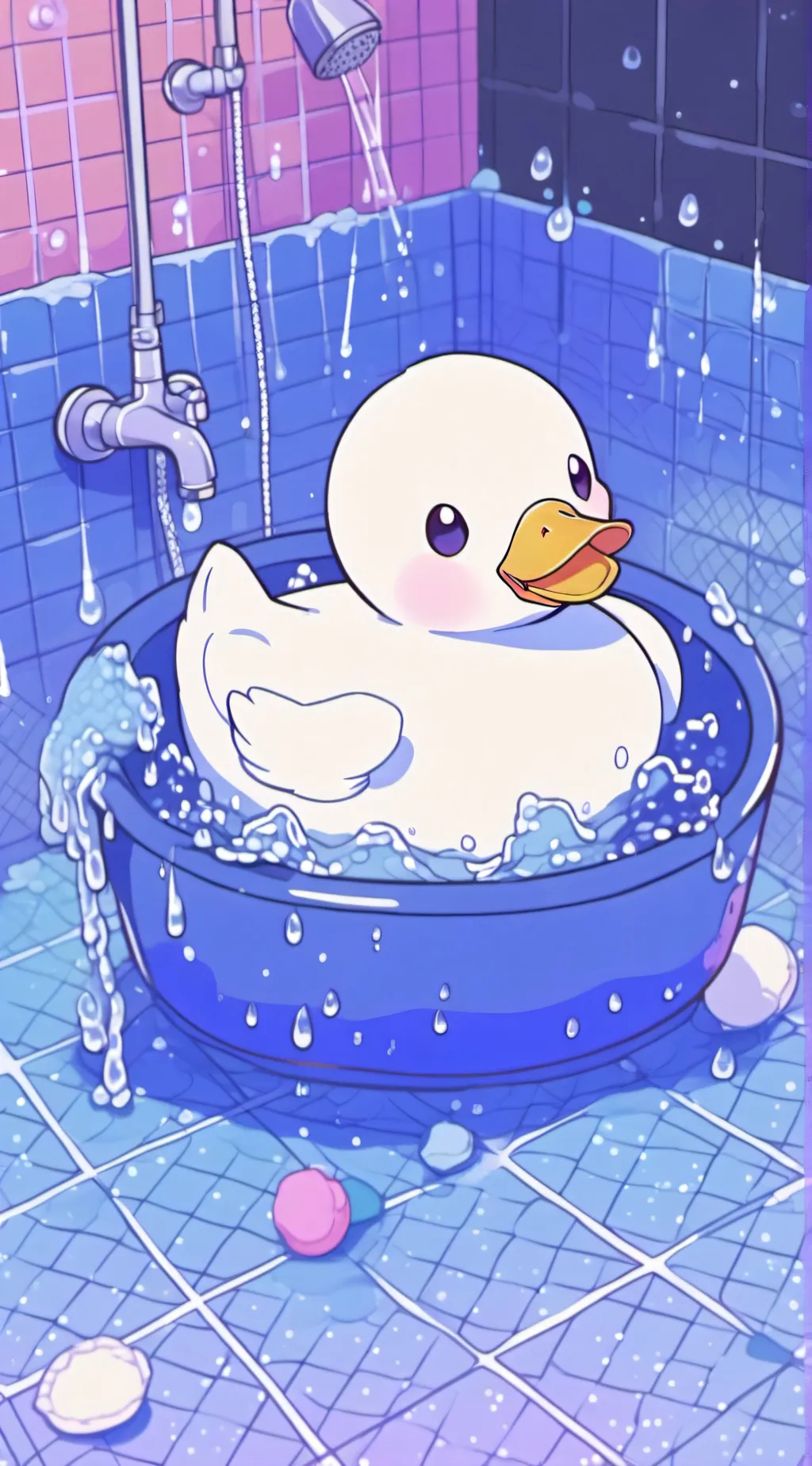 ai character: ~Duckie~ background