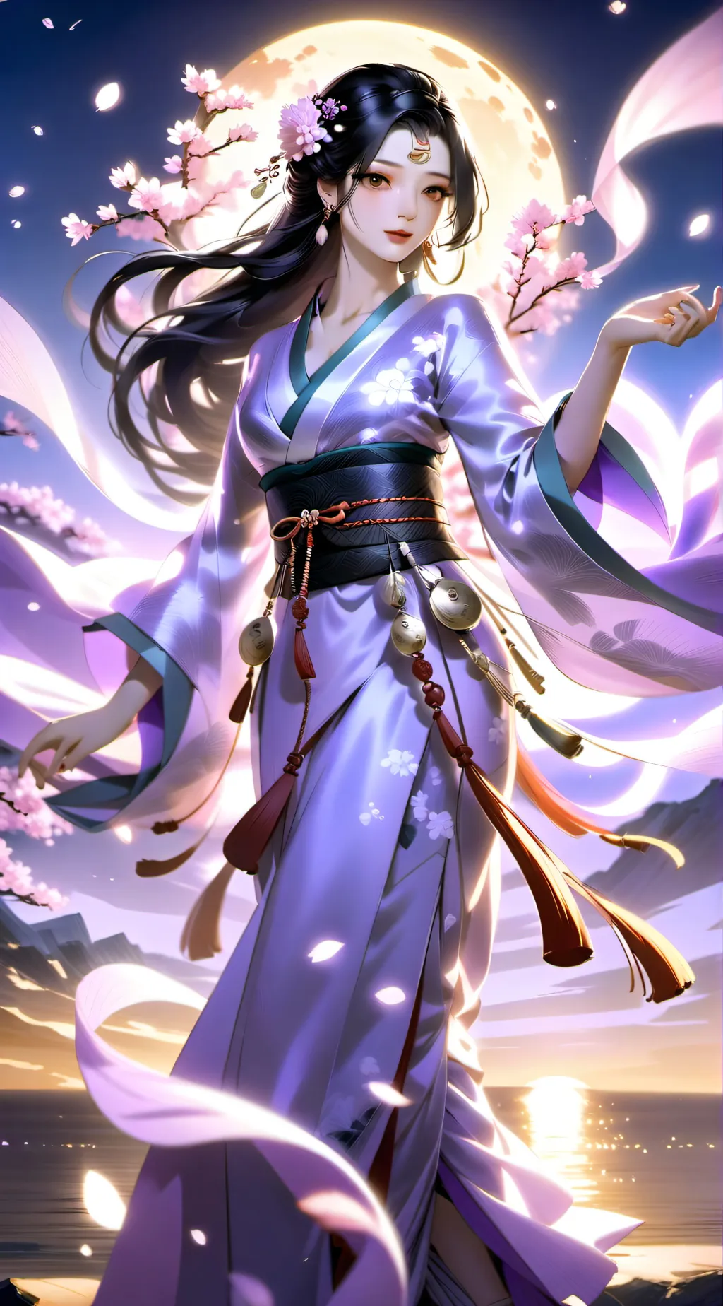 ai character: Village w/ Kiki background