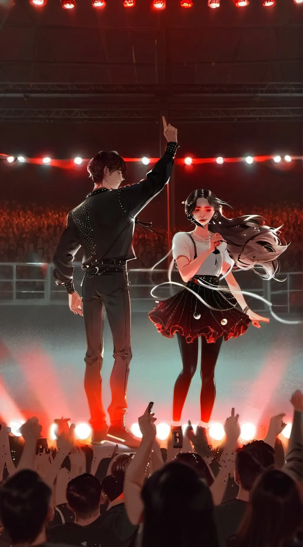 ai character: Stray kids background