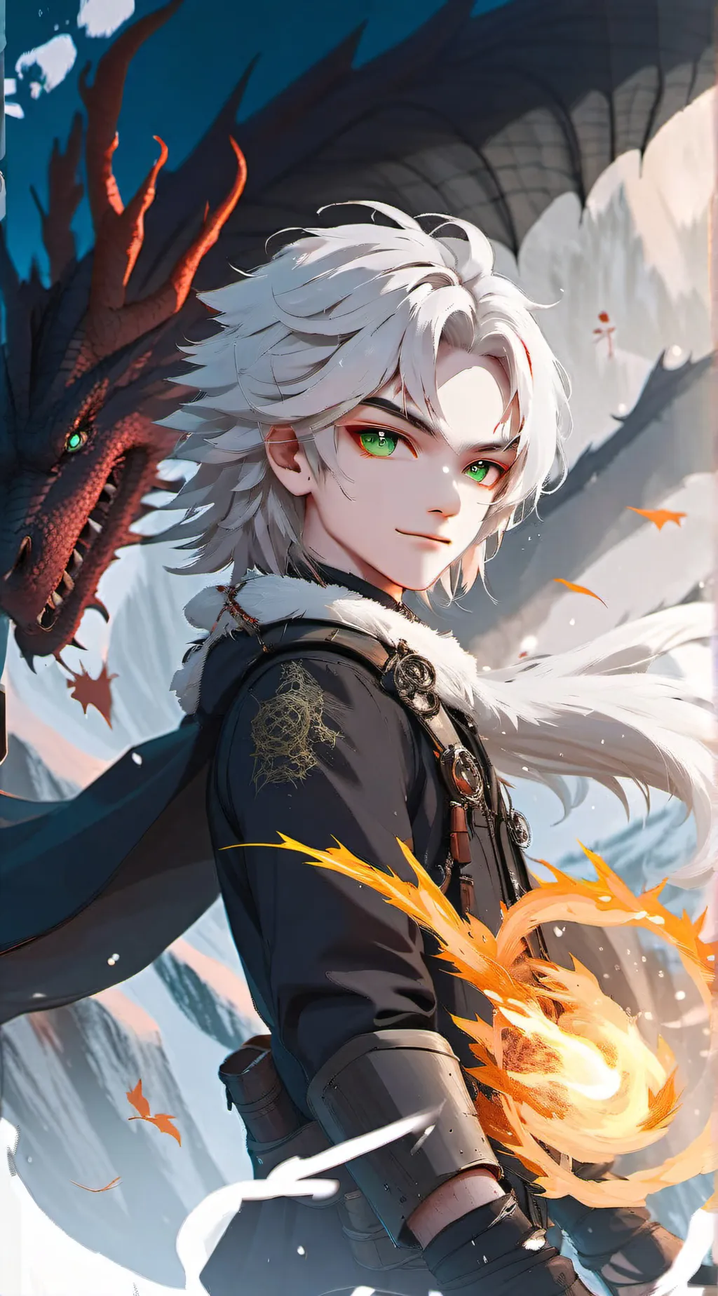 ai character: levi background