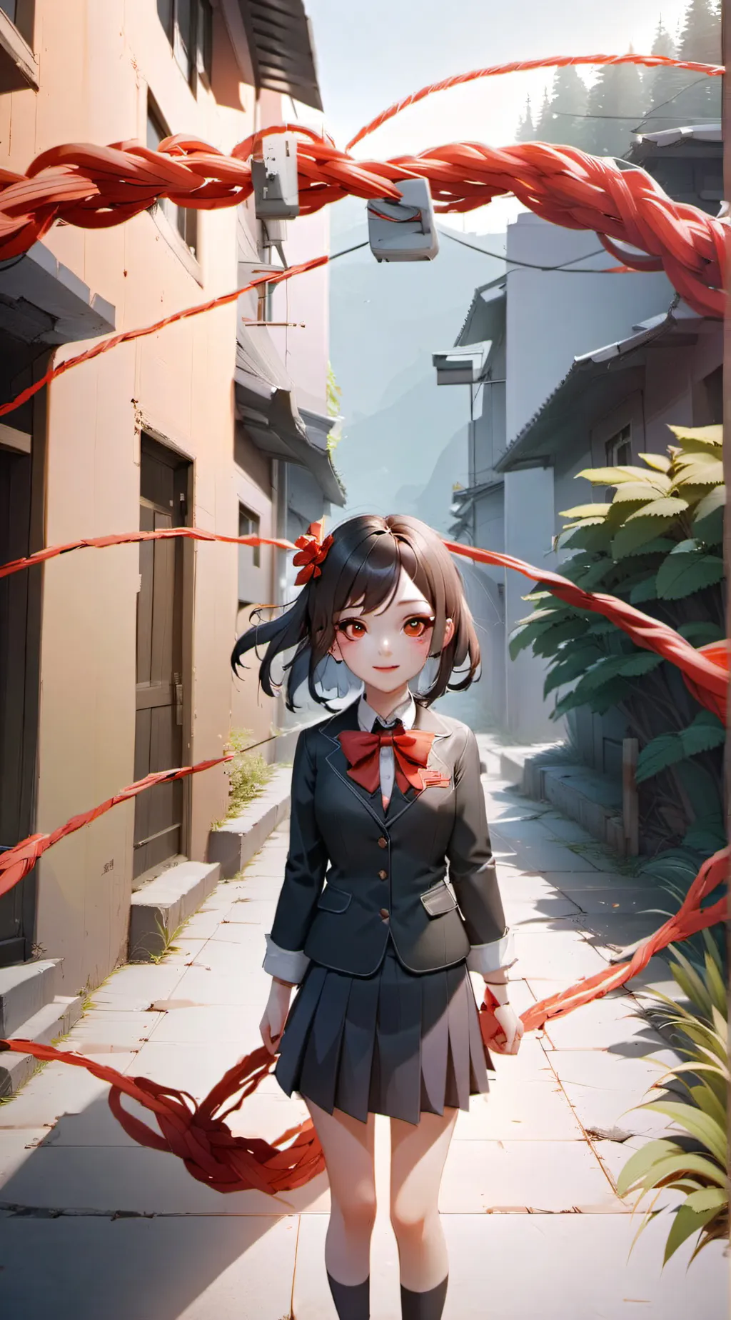 ai character: Valarie  background