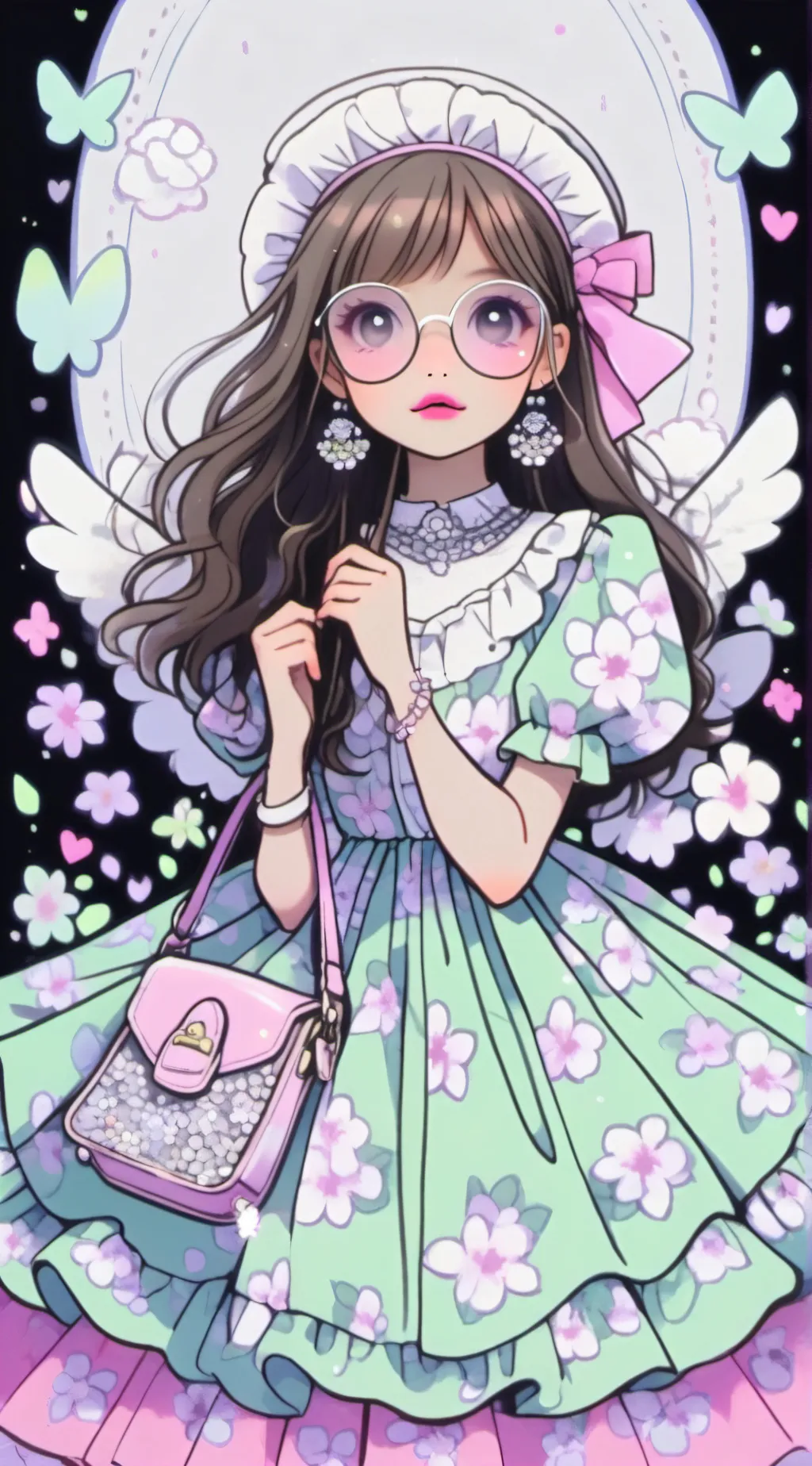 ai character: Annabelle  background