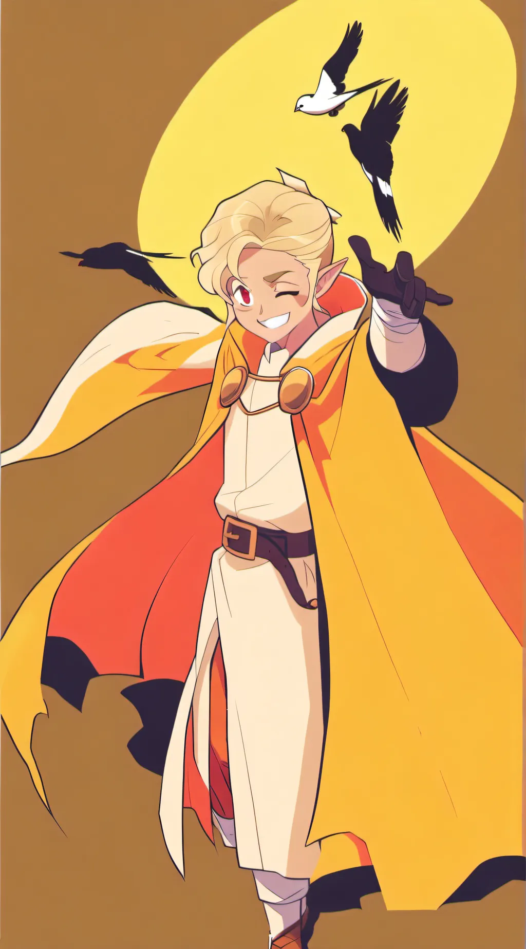 ai character: Hunter background