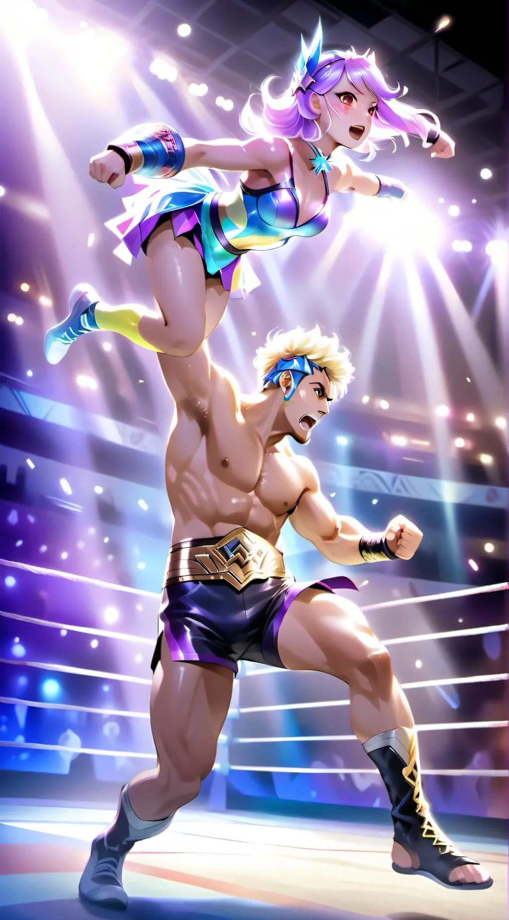 ai character: Wwe background