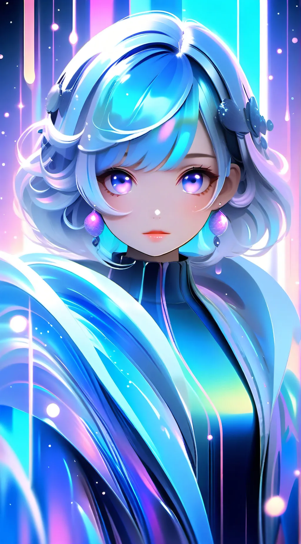 ai character: Pretty background