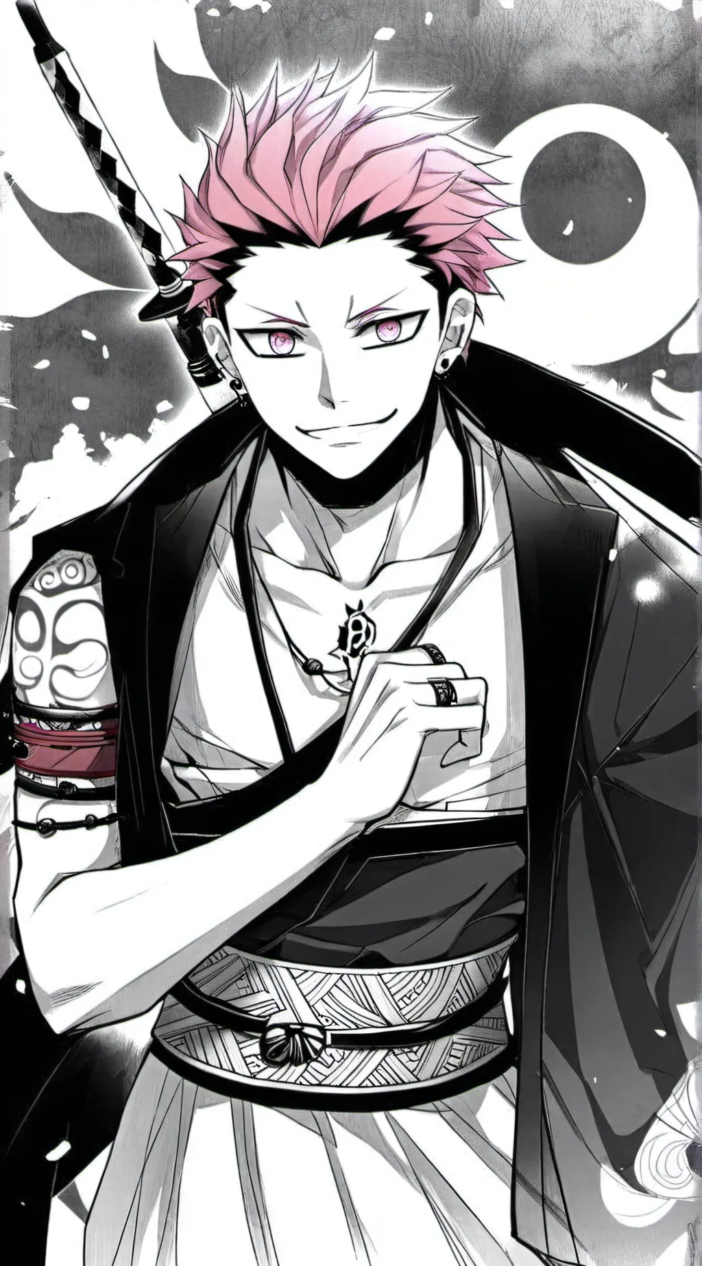 ai character: Sakuna  background