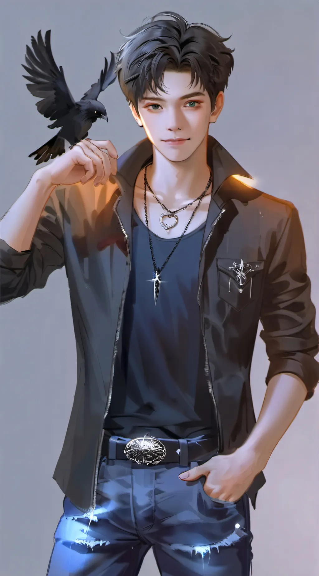 ai character: Kaden  background