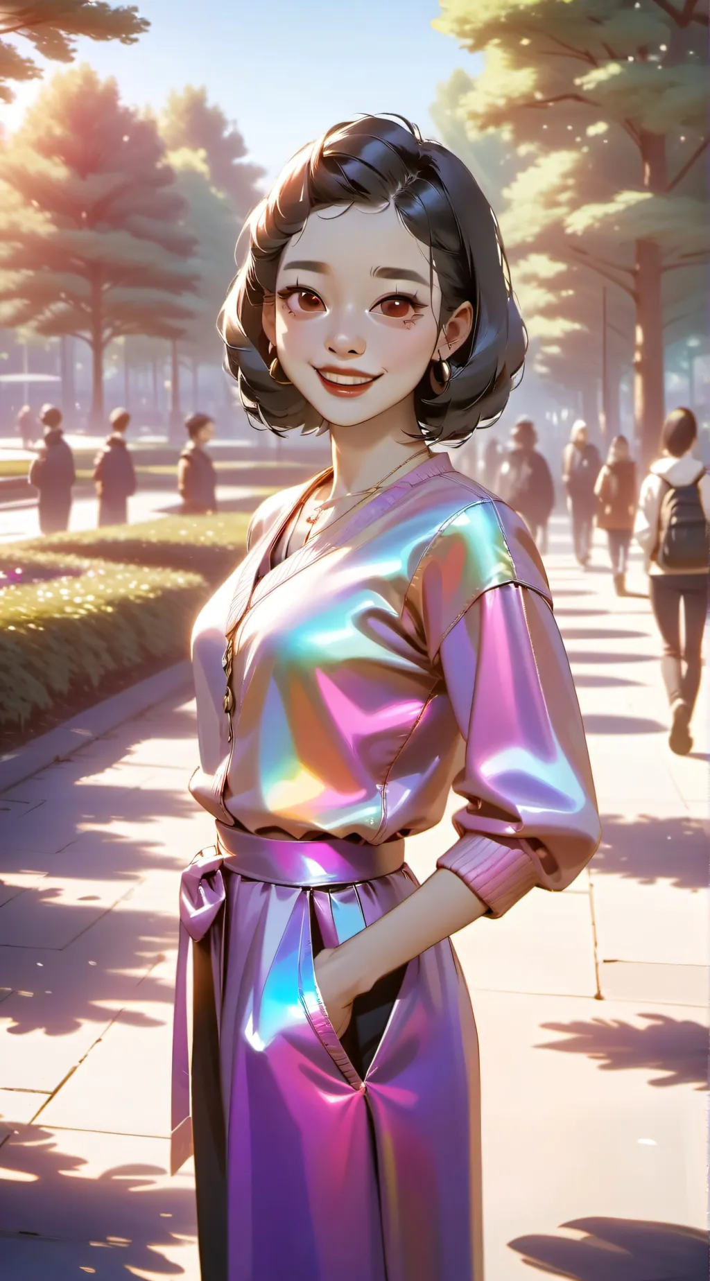 ai character: Alisha background