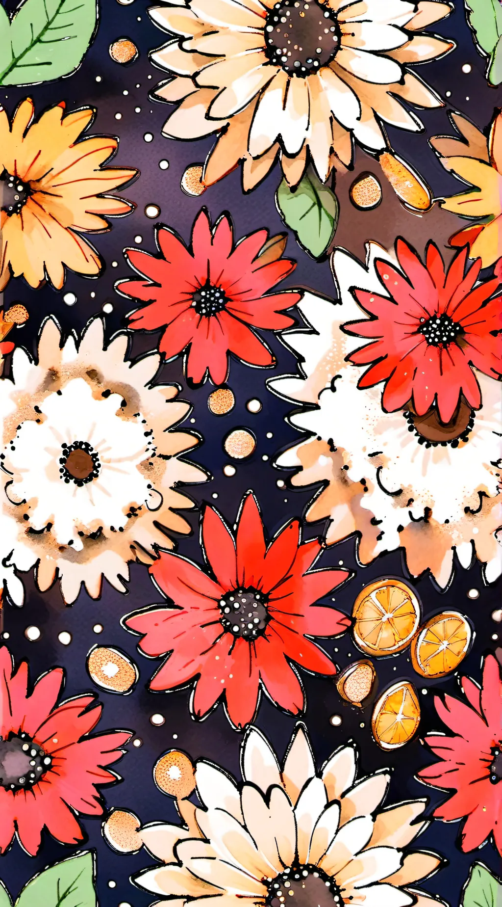 ai character: skz + curse background