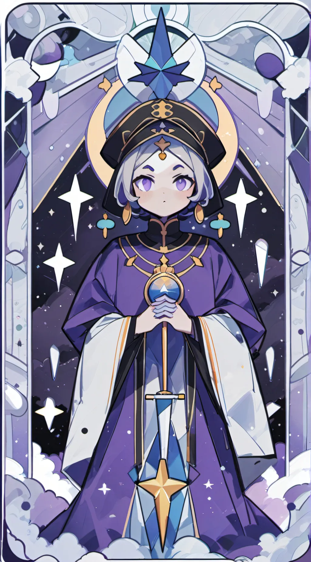 ai character: Gemini background