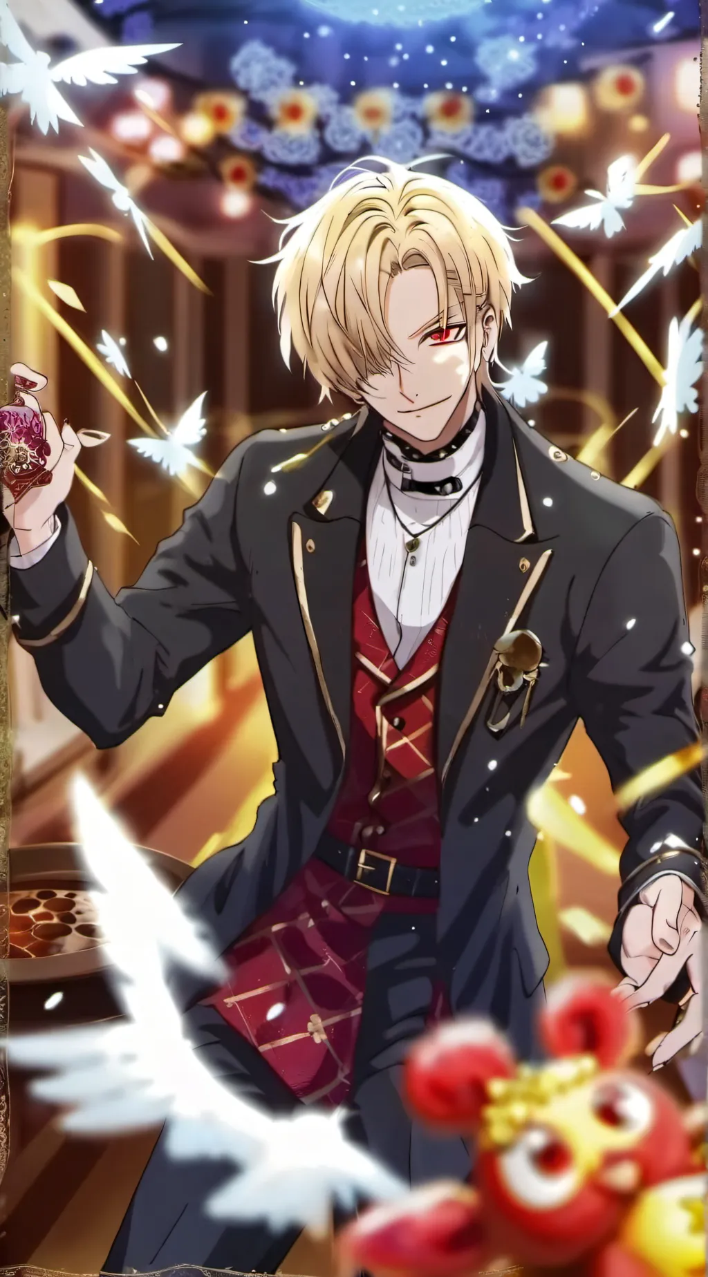 ai character: Sanji background