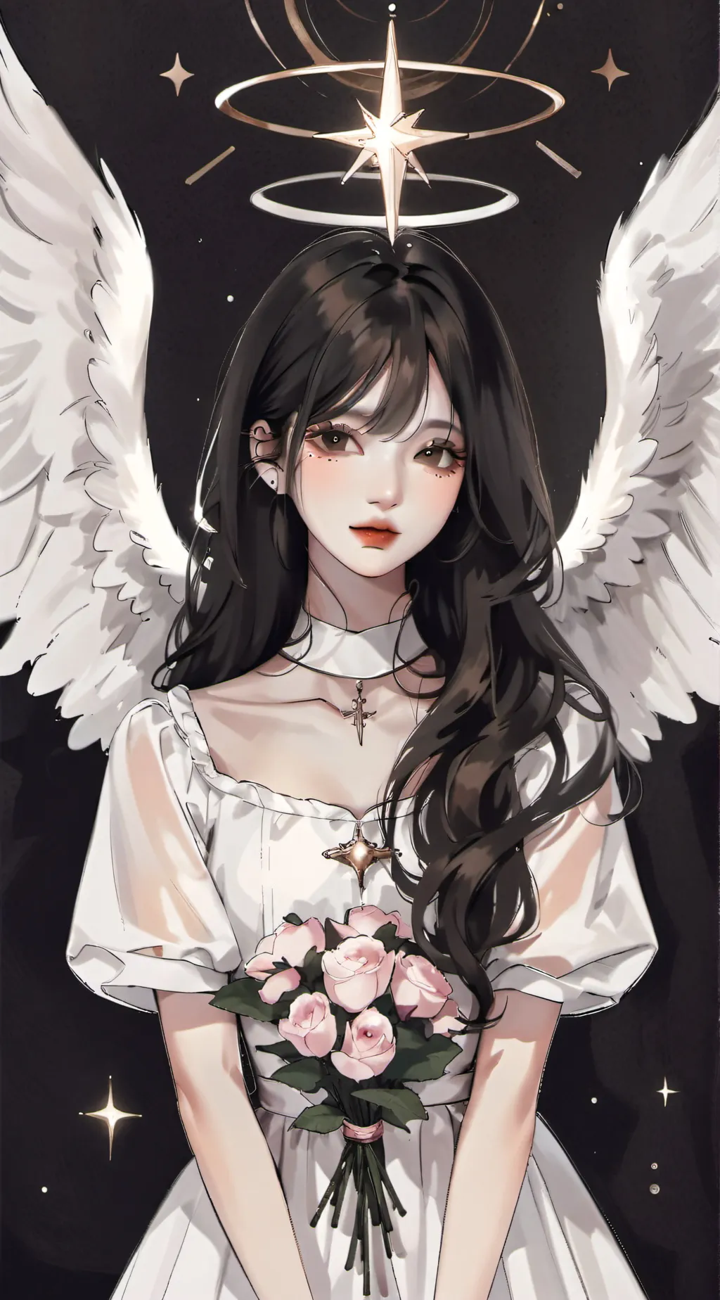 ai character: Angela background