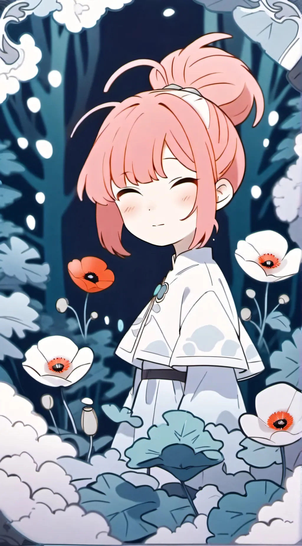 ai character: Poppy background