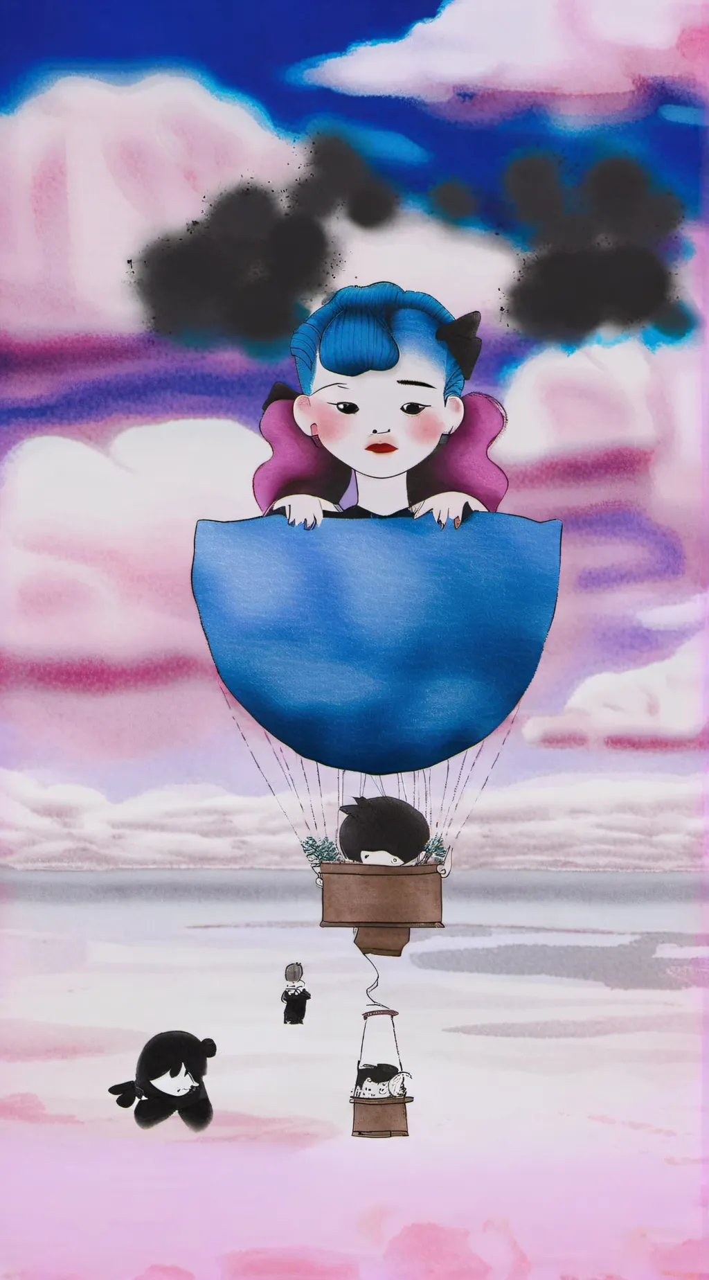 ai character: cry babby background