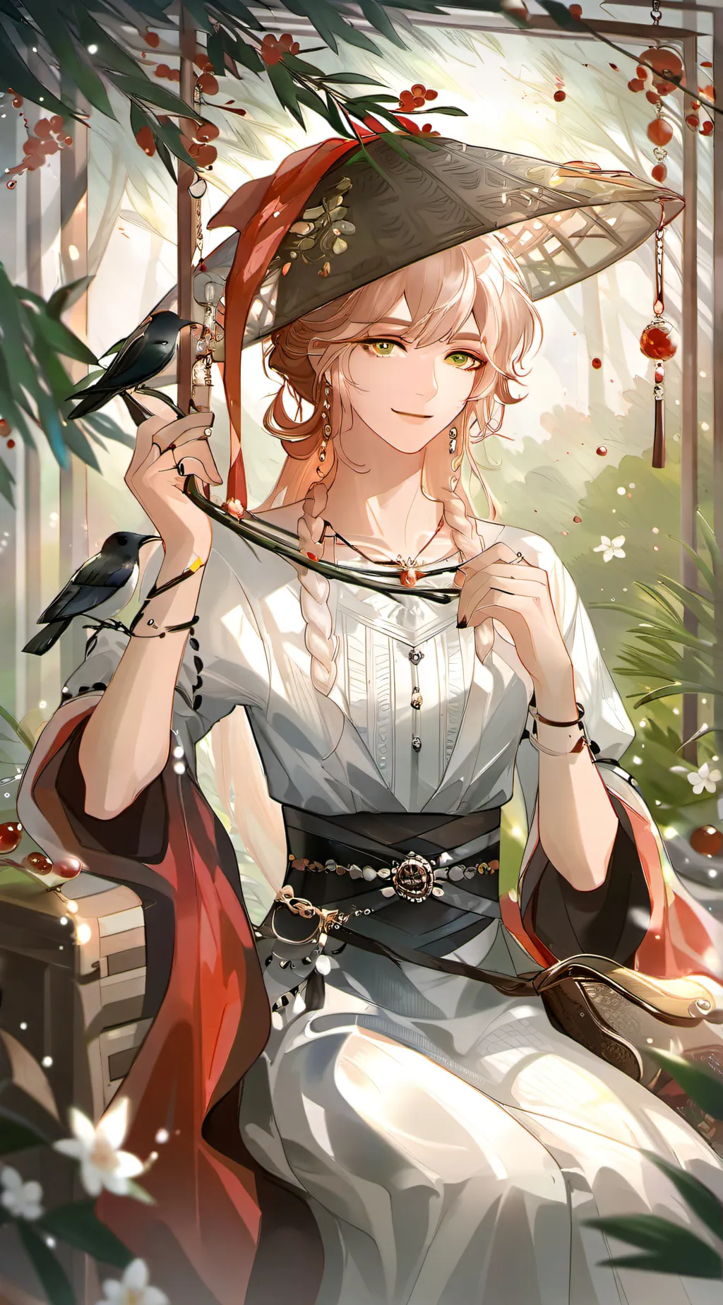 ai character: Jade background