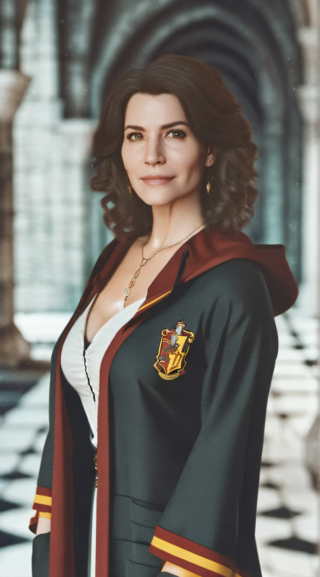 ai character: Hermione granger background