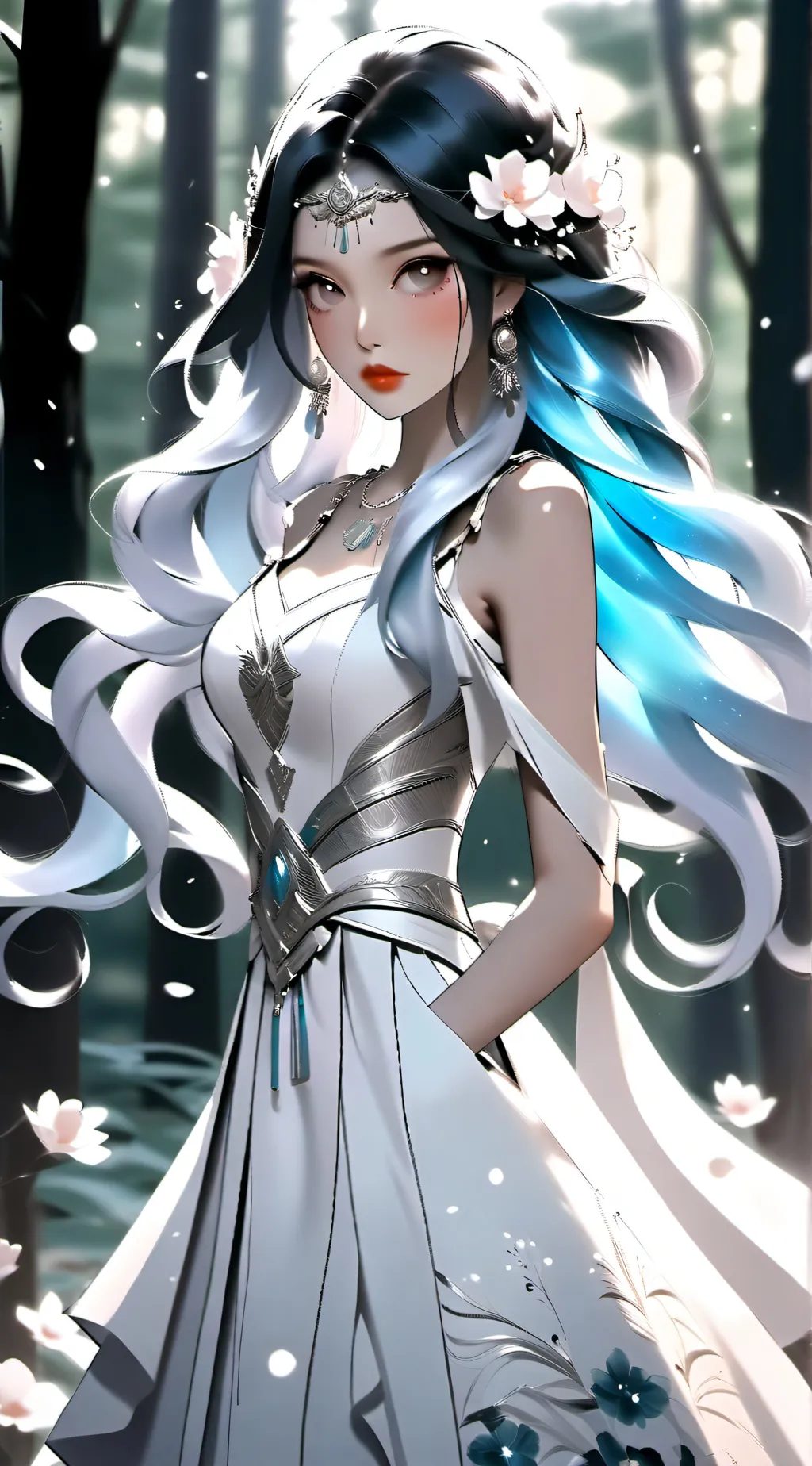 ai character: Melody background