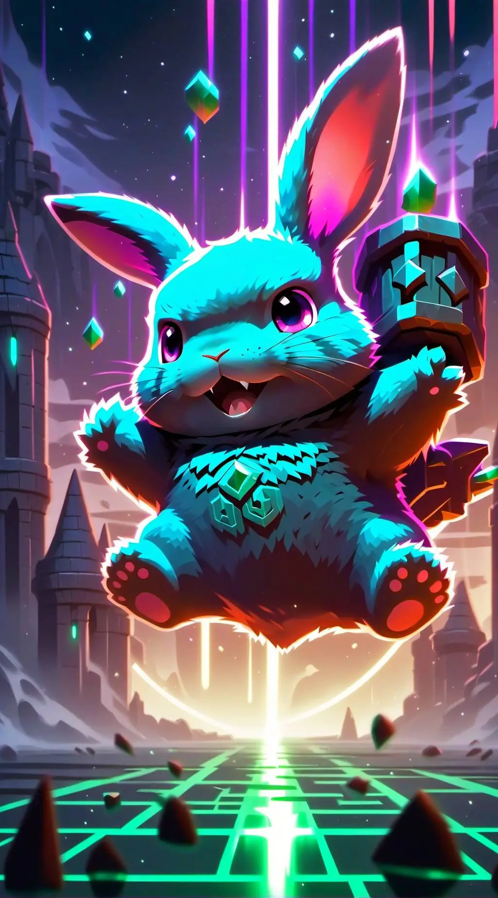 ai character: Hh background