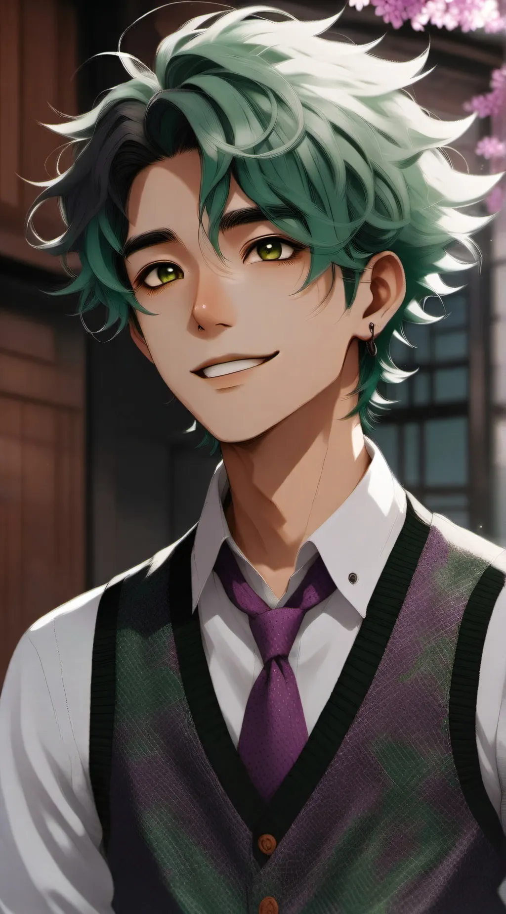 ai character: Alex Fierro background