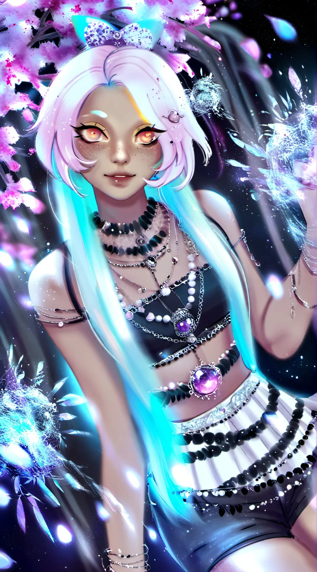 ai character: luner background