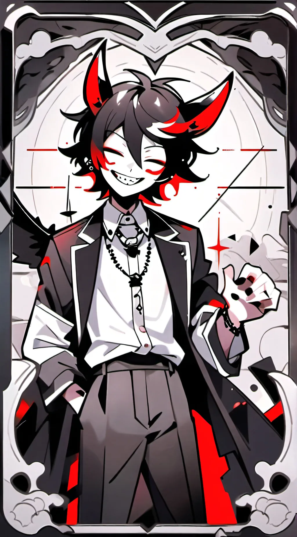 ai character: Shadow background