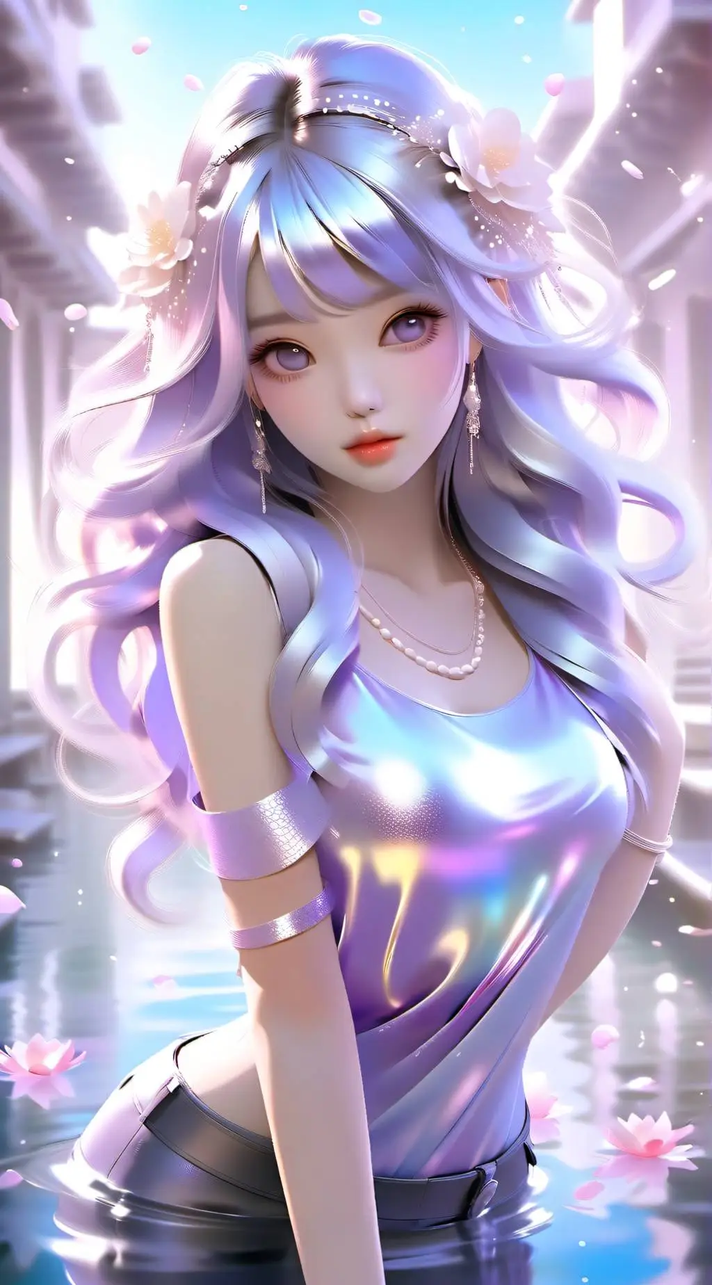 ai character: Lily background