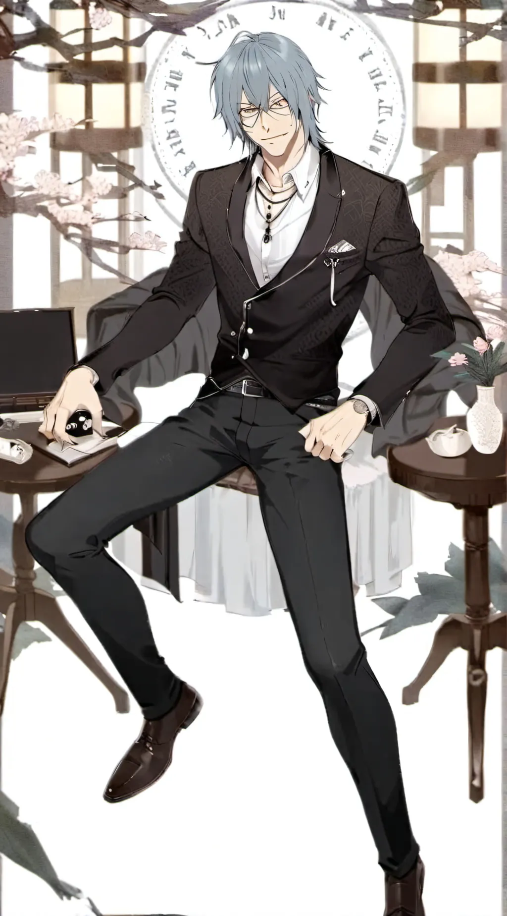 ai character: Mahito(jjk) background