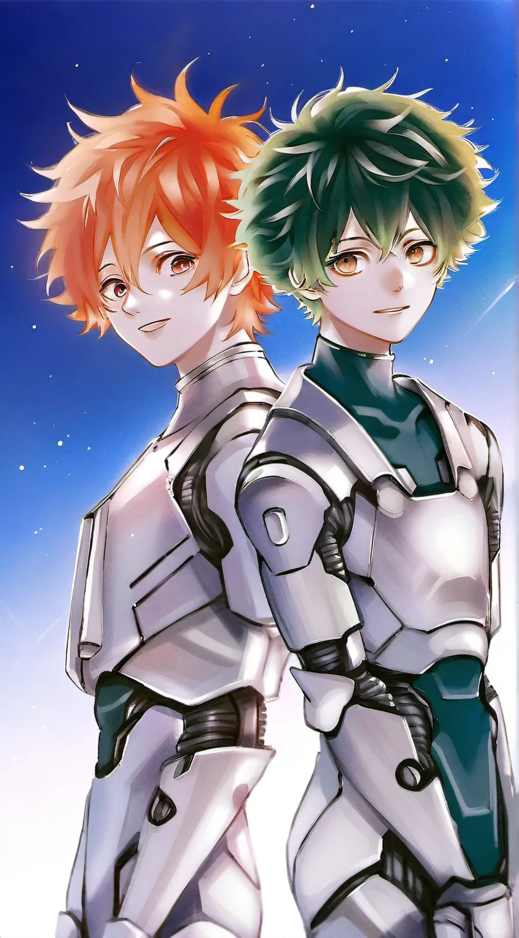 ai character: mha frends background