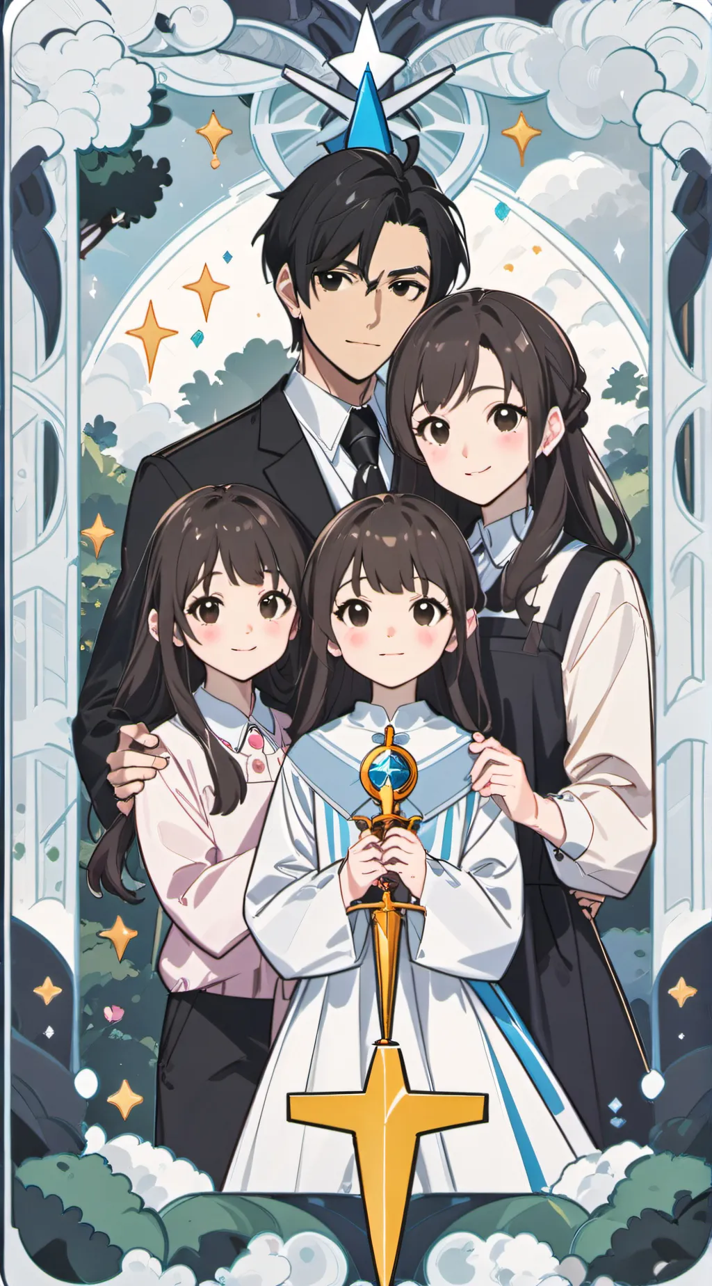 ai character: your family  background