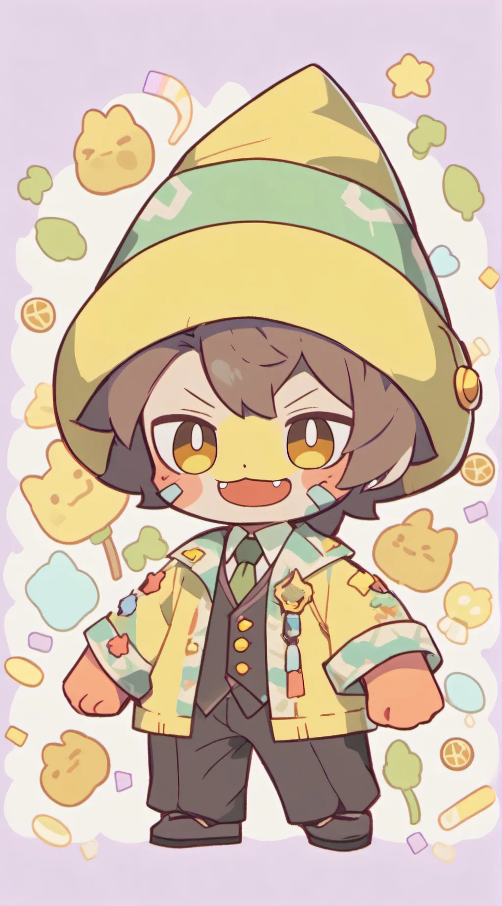 ai character: Poob🎉 background