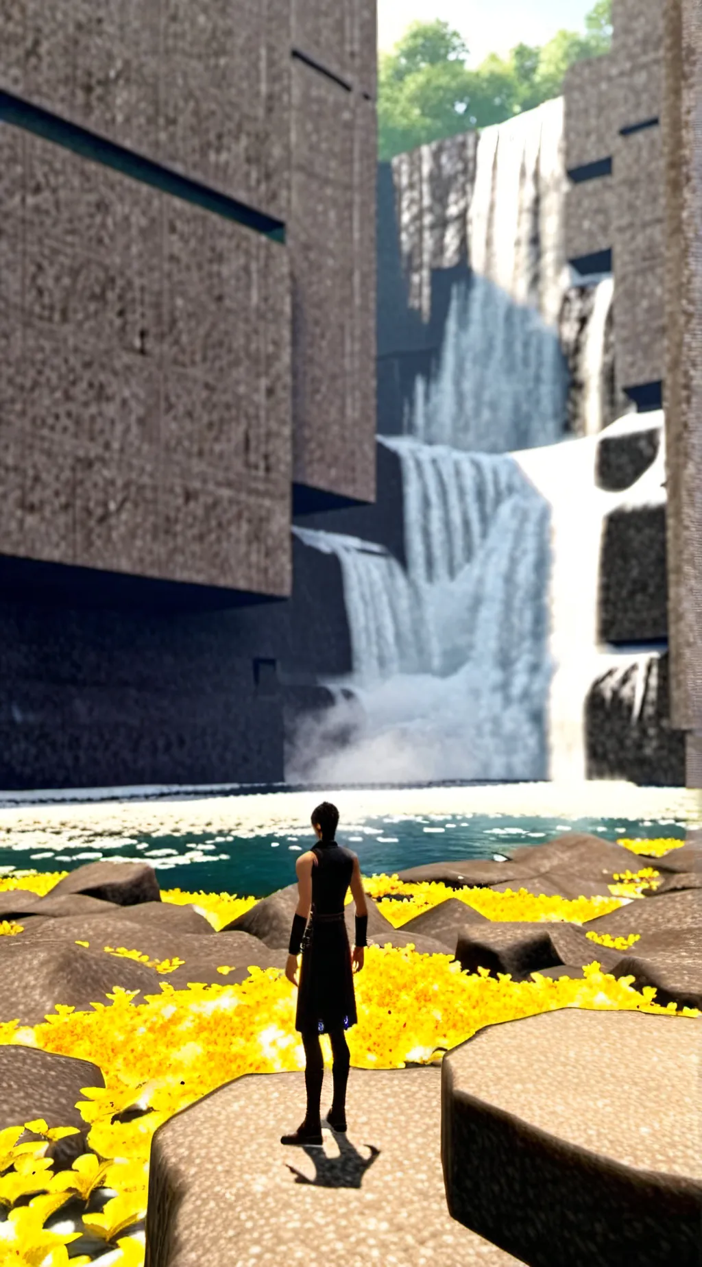 ai character: ŘĘĐ background